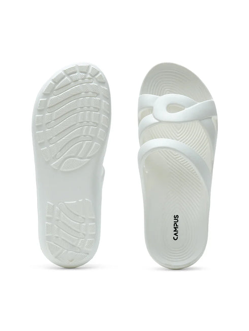 GCW-7001 White Women's Flip Flops